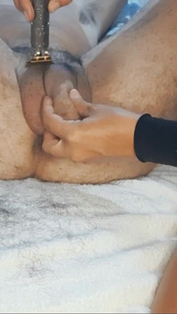 She Shave My Balls, Cock and Ass.