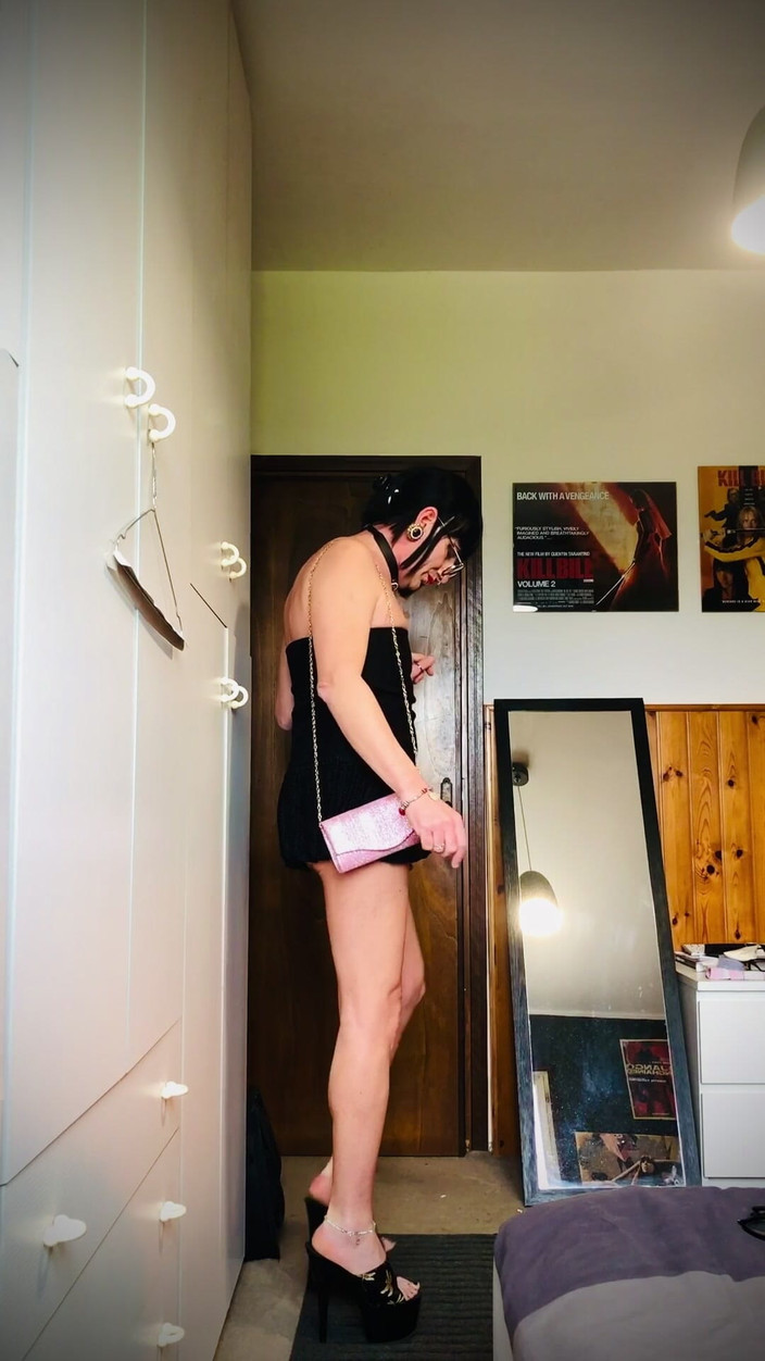 Andreina Naty: Nouvelle cage de chasteté en acier de l’urètre