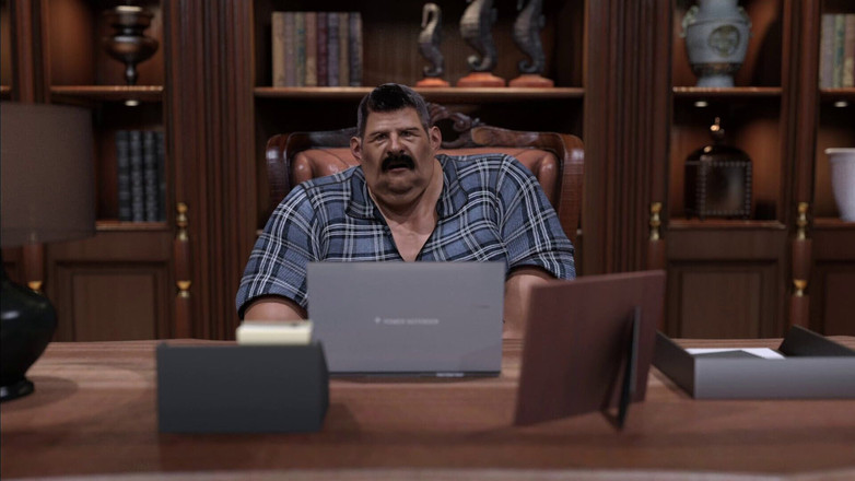 Maayon Plays: 늙은 상사의 목구멍에 정액 단백질