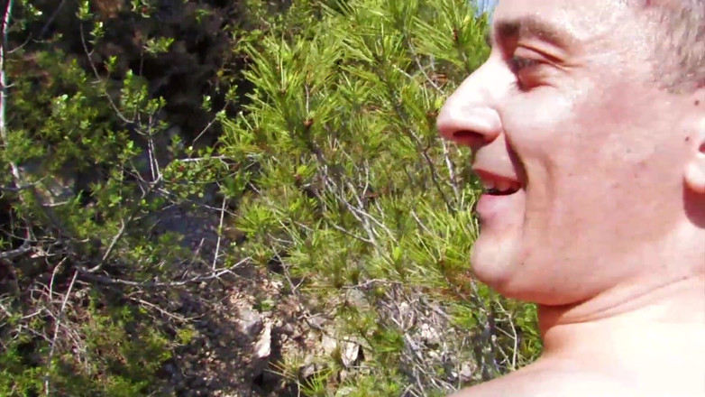 Amaspain: Nudist beach sex with beautiful girl