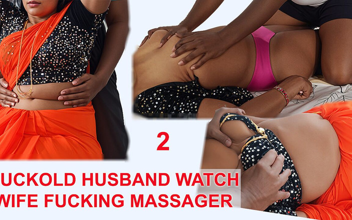 Luxmi Wife: Uncut: Massagerare knullar fru - cuckold make titta på onanera - 2