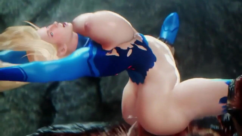 PixelAftDark: サムスがモンスターに支配され、犯される