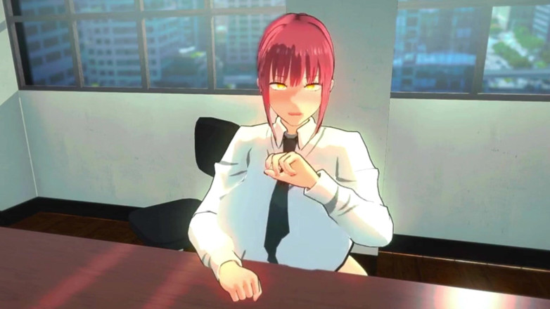 NSFWOtaku: Chainsawman - Makima Office Pleasure - 3D Hentai Animations