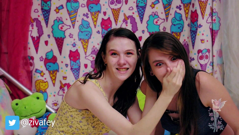 Ziva Fey: Ziva Fey and Mewchii Fey - Breath holding contest!