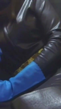 Hard on Her Gloves