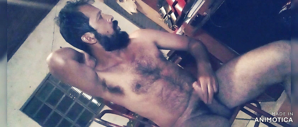 Rock F hairy: 자위하기