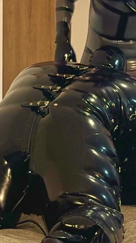 Anal Test by a Latex Alien, Part 2 - Alex Latex