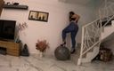 Your fantasy studio: High Heels Mistress Farts for Slave While Crushing His Balls