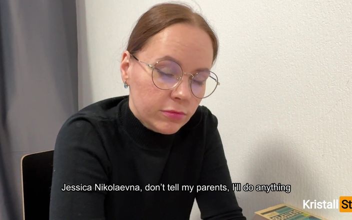 Russian Mommy: Profesoară flămândă fată dulce a venit cu un nou sistem...