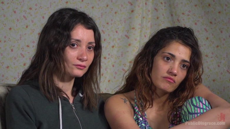 Public Disgrace by Kink: Penelope and Valentina in a Greedy Group Fuck