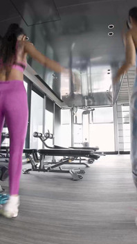 Fitnes Ass Pumping Threesome Hardcore