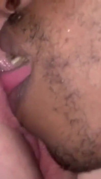 YoungEnglishBBW BBC Nata4sex licking fisting slapping his dick on my face