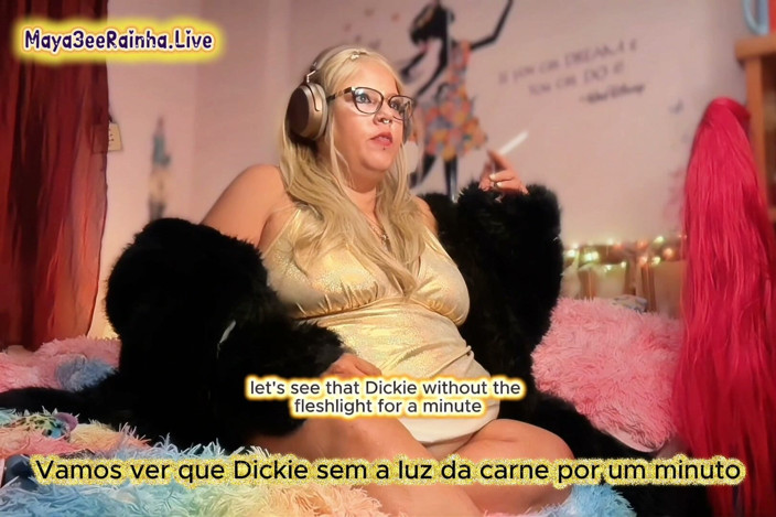 Goddess Maya3ee Rainha: Dampfende heiße WICHsanleitung mit brasilianischer MILF-bBW-göttin in Gold