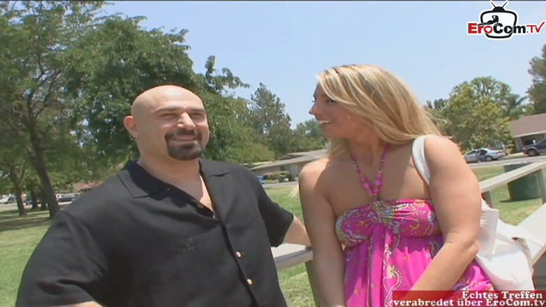 EroCom: Naughty blonde wife fucks infront of her cuckold husband