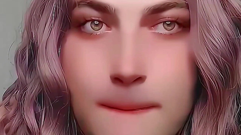 Kitty_Cross: 顽皮的变性人女孩慢慢地拉起丝袜