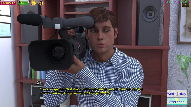 Porny Games: Alenka v říši divů od pomalých her - manželka má sex s šéfem,...