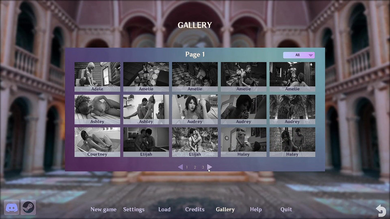 LewdArcade: Академия похоти, сезон 3, галерея [часть 05] Порно-игра [18+] Сюжетная 3D визуальная новая игра