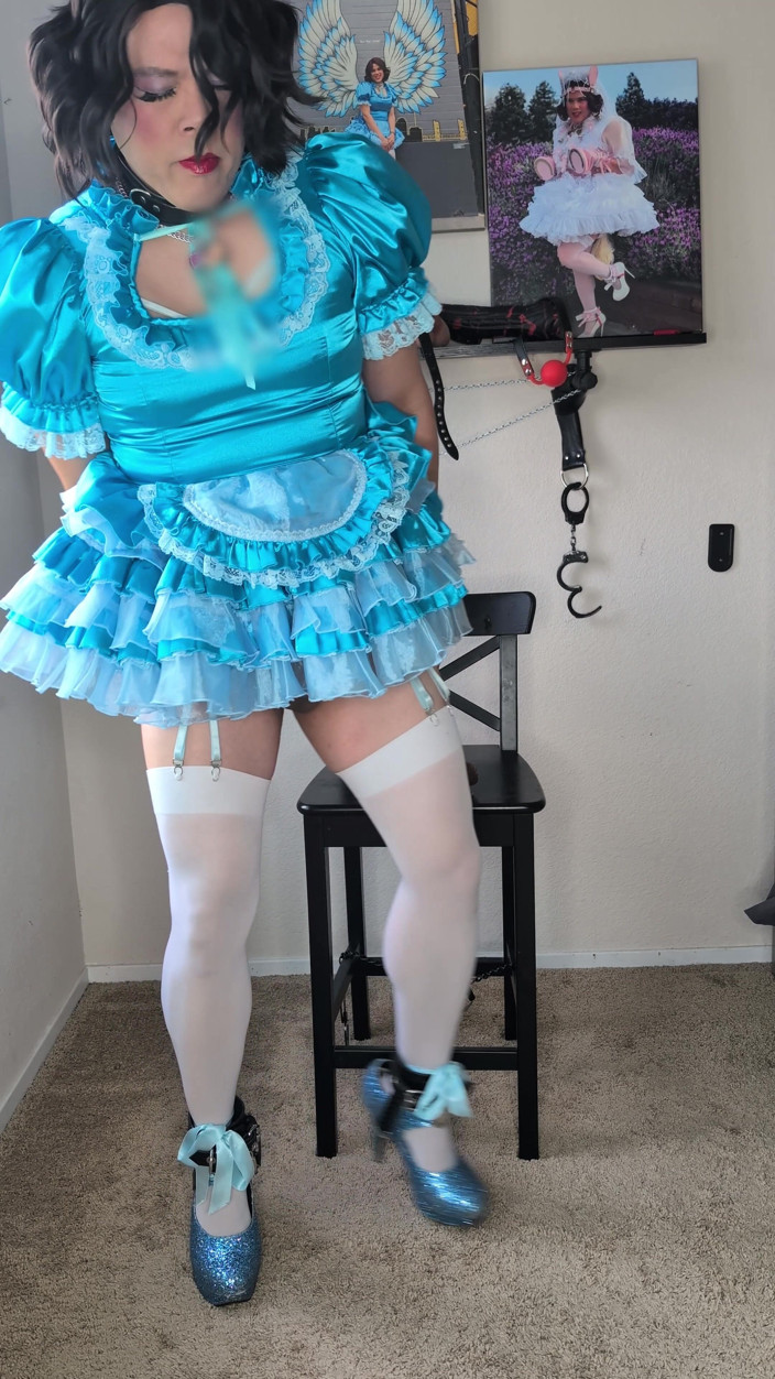 Sissy Candy: Sissy Candy Playing with Dildos Part 3