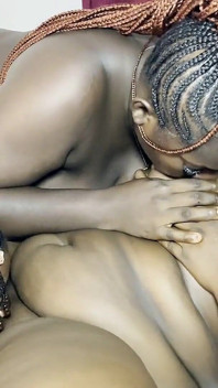 Three Perverted Lesbian Black Chicks Spitting and Pissing