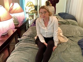 Erin Electra: Stepdaughter Helping to Make a Porno - Gets Creampied