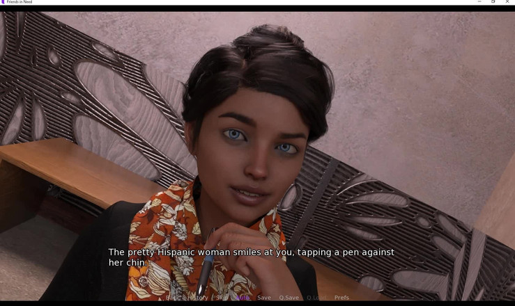 Erotic Krisso: 困っている友達-継母と継息子