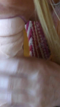 Simulated CIM Dildo Handjob & Blowjob with Dirty Talk JOI Spitting & Dribbling Down the Length of Your Cock