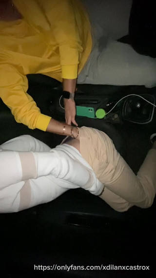 Dilan Castro: Cruising Stranger Uber Straight Picks up Beautiful Young College Student...