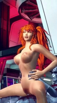 3D chlupatá zrzka miluje anální sex s kovovým ptákem