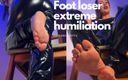 AnittaGoddess: Humillación extrema de perdedor de pies