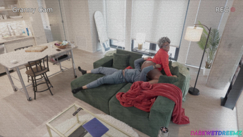 Dark Wet Dreemz: Atrapada la abuela en cámara follando a mi hombre