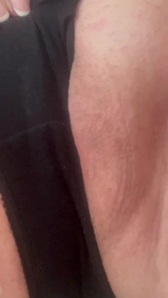 Julie Cunningham: Wanking in Dirty Old Black Knickers with Stains - Julie Cunningham