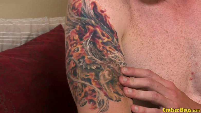 Cruiser Boys: Kepala daging mengocok di punggung dan muncrat sperma seed!