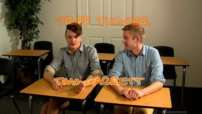 Teach Twinks: On Set with Timo &amp; Tripp
