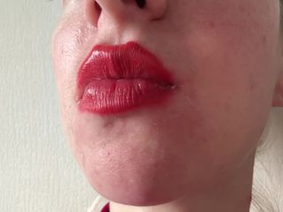 Holy Harlot: POV eat with red lipstick