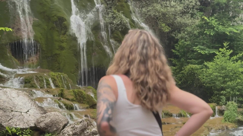 Wendy Burde: I Fuck a French MILF in the Forest While People...