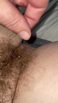 One Hair Heaven as a Single Pube Gets Caught Around My Clit Piercing
