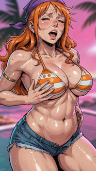 Nami One Piece Fanart (ai)