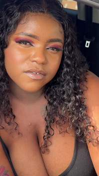 Thick Black Girl Gets Fucked Through Her Tight Gusher Shorts on Her Way to the Car Wash