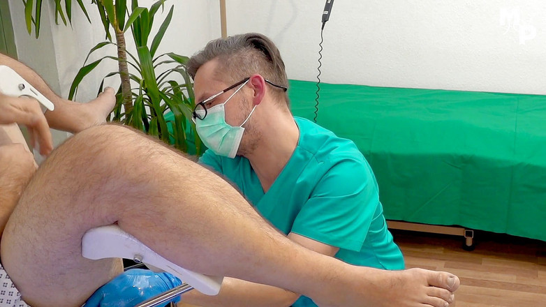 Marcus Pollack Gay: Wob博士和他的手臂的深肛门检查