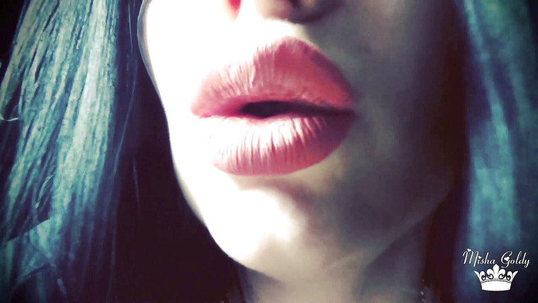 Goddess Misha Goldy: Mijn pov-kusjes laten je zo klaarkomen