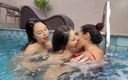 MF Video Brazil: Lesbian Triple Kisses Babes