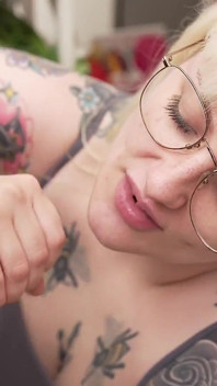 Pennie Layne Loves Sucking BBC with Her Spilt Tongue!!