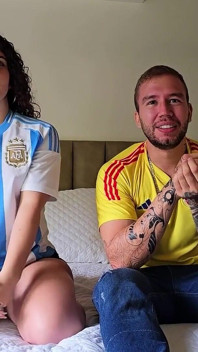 Argentinien gegen Kolumbien - Copa America Rematch - Bootywhite Feat brian Evansx