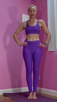 Bare Bottom Glute Lesson From Fitness Instructor