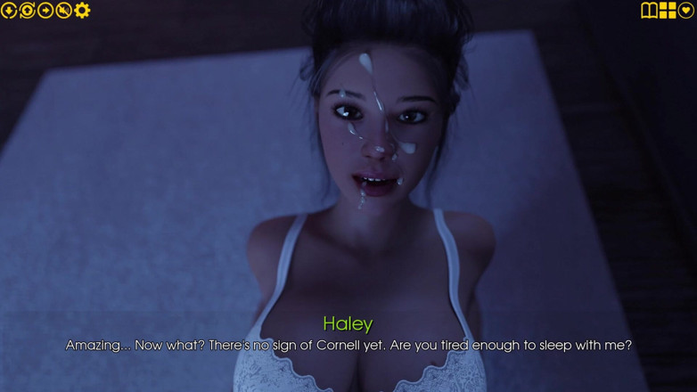 3D Cartoon Porn: My Pleasure 30 - Julian Fucks Haley in Bed at Night After...