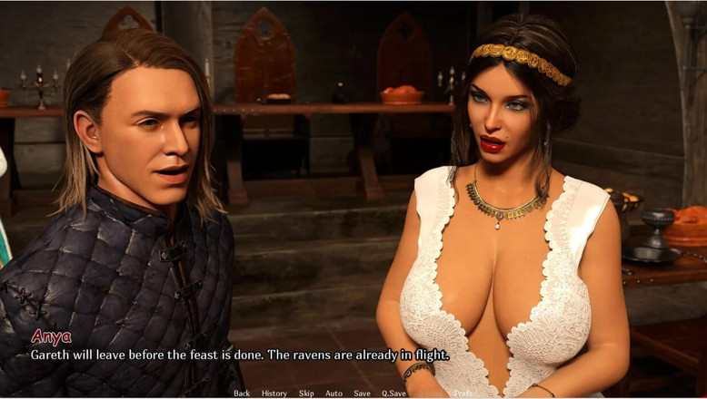 XXX Games Bunk: Valeria the Lastheir - Gameplay - Roleplay - Lesbian Bathing