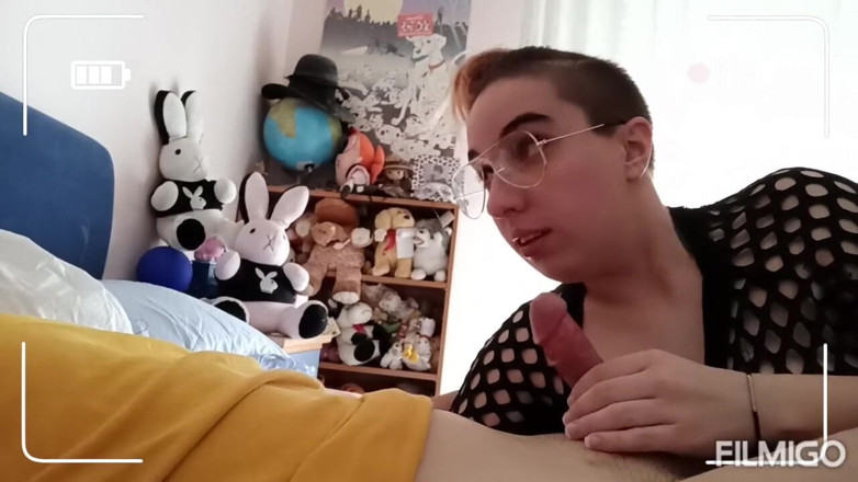 Cindy Loou: Sexy fishnet slut fucked hard