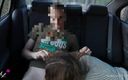 Alisa Lovely: Un couple d'adolescents baise dans une voiture et filme du...