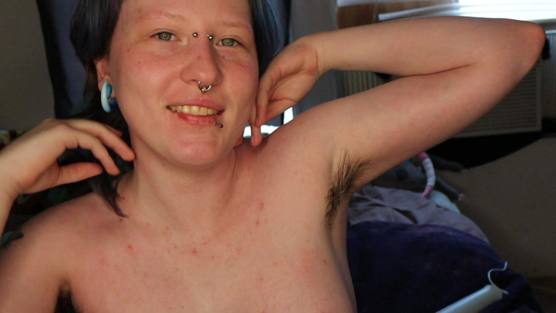 Lori Critter: Licking My Smelly Hairy Armpits