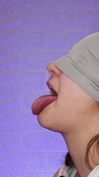 The sweet taste of victory. Cum on lips